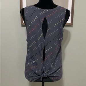 Victoria Sport Tie-back Tank